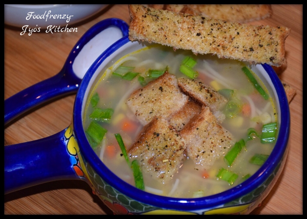 Basic Veggie Noodle Soup | Soup Recipe | Instant Pot Recipe