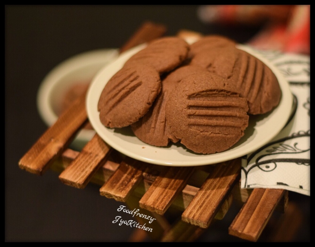 Whole Wheat Chocolate Biscuits